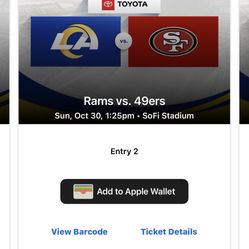 Rams Vs 9ners