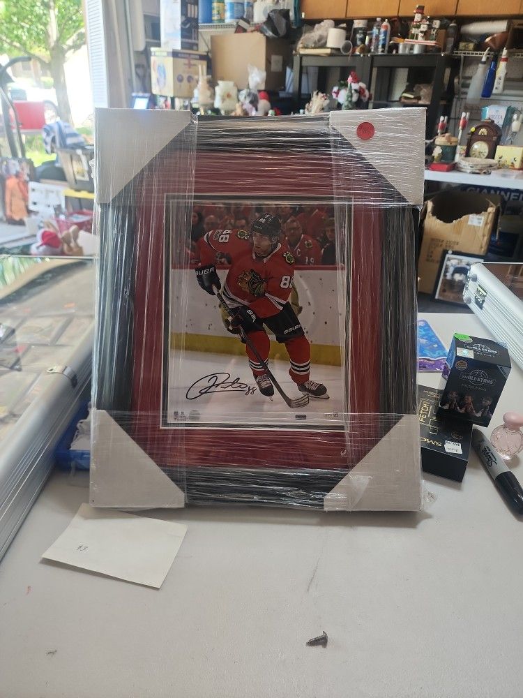 Patrick Kane 8×10 Framed Autograph Photo