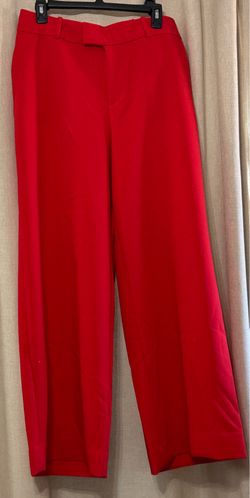 Red slacks size 14 On 34th new $25