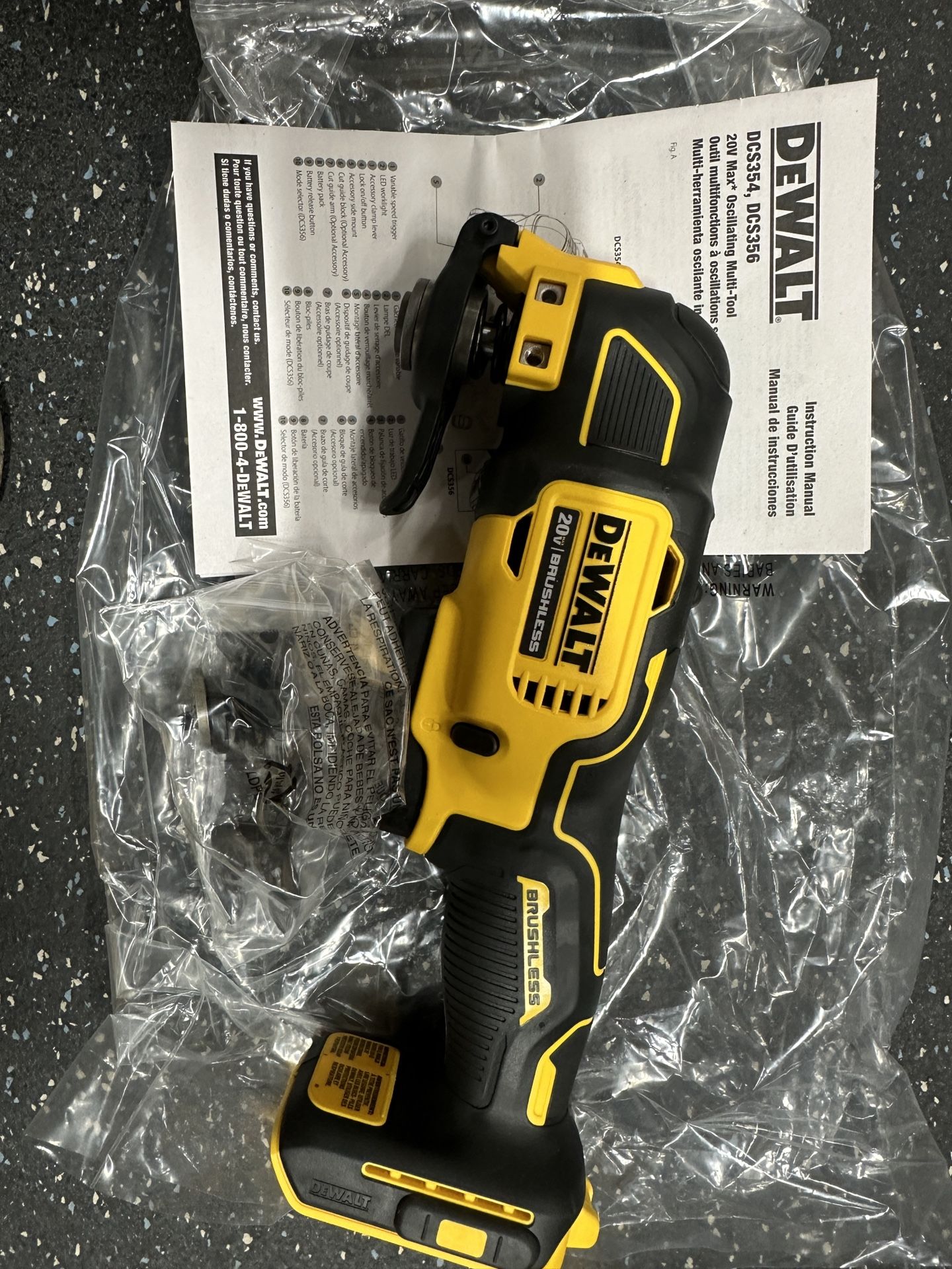 Dewalt 20v Atomic Cordless Multitool (new)