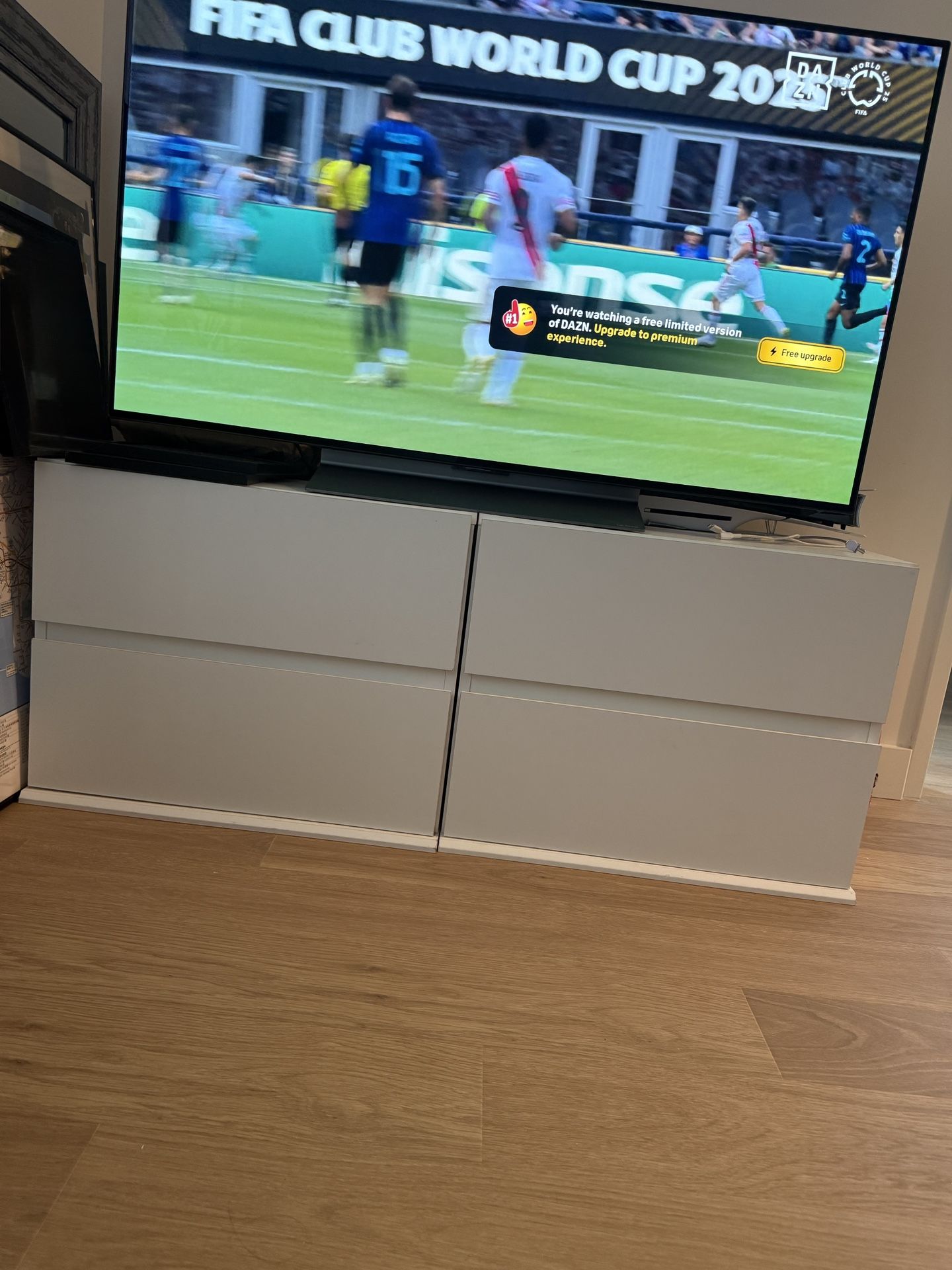 White TV Stand/ nightstand