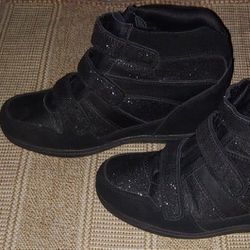 Ladies Skechers SKCH+3 Hidden Wedge Sneaker Shoes Sz 10