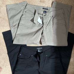 Slightly used Women’s 5.11  Tactical pants, size 10R and size 14R.  $40 each.