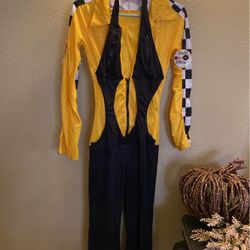 Halloween Costume Race Car Driver Size Snall