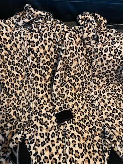 2 Leopard Jumpsuits