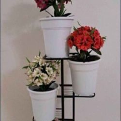 Faux Daffodil Bouquets Topped/Sealed with Dragon Blood Stone ($20 EACH) @ Lasting Creations