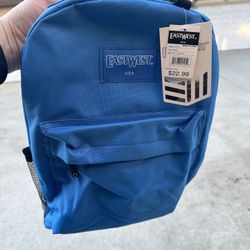 Brand New Blue Backpack 