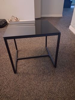 Glass Top Patio/End Table