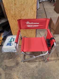 Budweiser Folding Chair