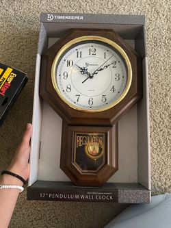 NEW Timekeeper Pendulum Westminister Chime Clock