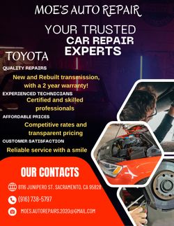 Used & New Transmission - Nissan, Toyota, Honda