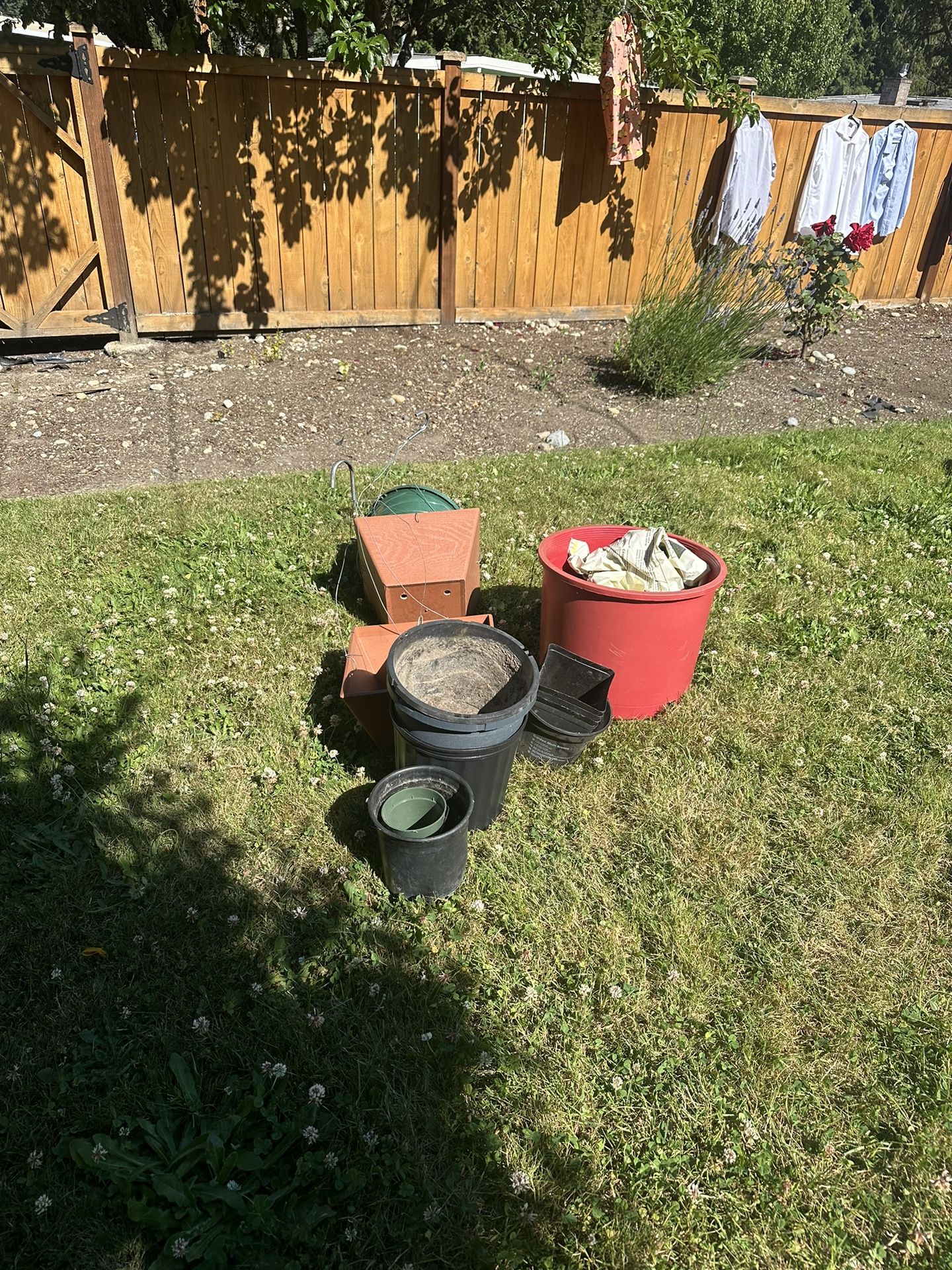 Free Gardening Buckets