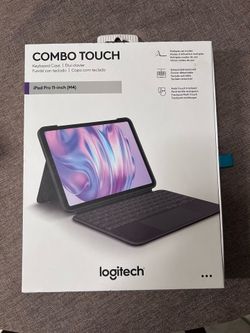 Logitech Combo Touch Keyboard Case for iPad Pro 11-inch (M4 & M5) - Graphite