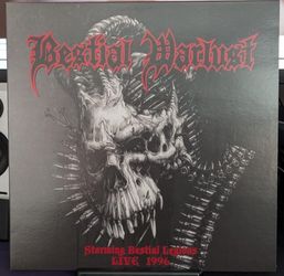 Bestial Warlust “Storming Bestial Legions Live 1996” Vinyl Record LP