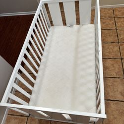 Baby Crib and Mattress 