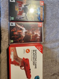 House of the Dead Nintendo Switch Bundle with Blaster Grip