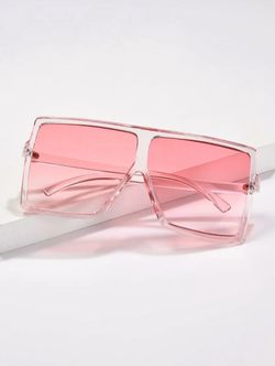 Fashion Oversized Flat-Top Sunglasses! Super Fun!