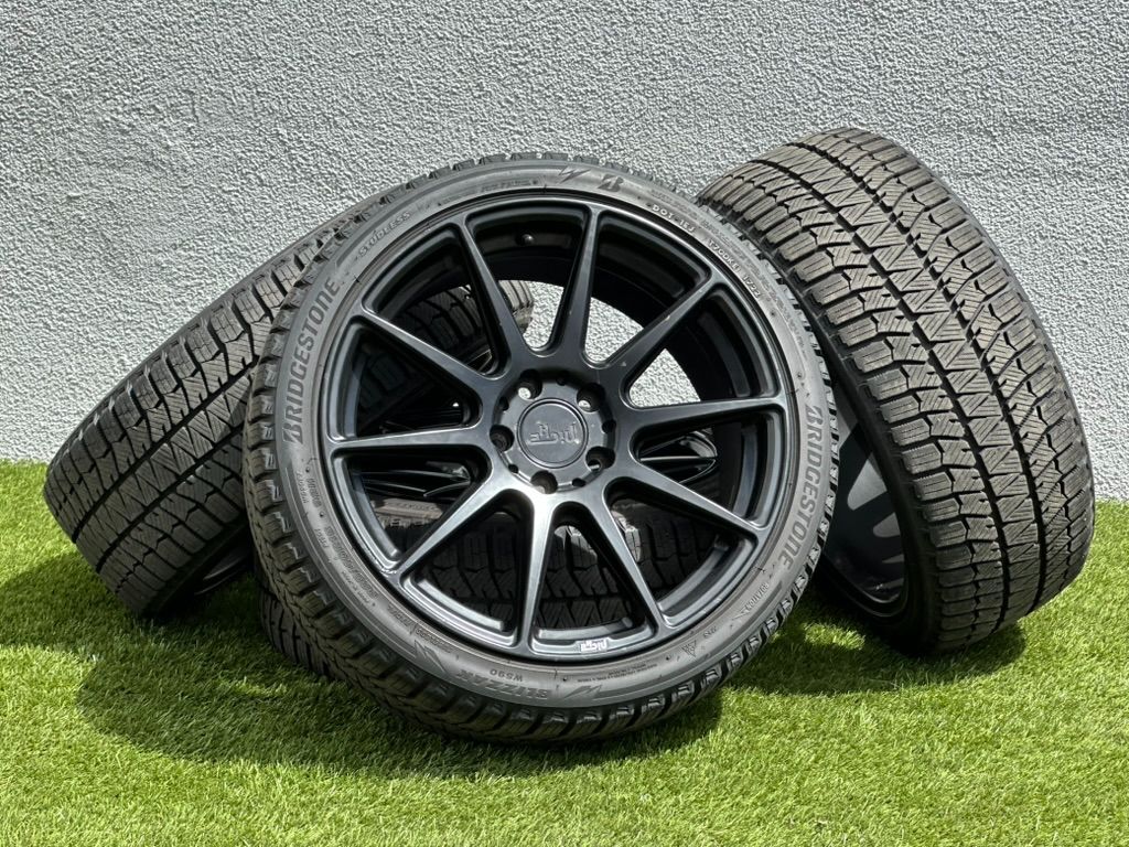 Black 18” Niche Wheels A5 Q2 A4 Audi 5x112mm Rims Tires 225/40R18 Volkswagen GTI Golf Passat CC Eos Touran GLI