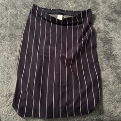 Ann Taylor Womens Pencil Skirt Black Size Medium 