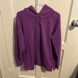 PINK Victoria Secret Purple Hoodie Sweatshirt Women’s Size Medium
