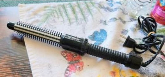 Conair Instant Heat 3/4" Curling Iron Brush, 30-Second Heat-Up, 25 Heat Settings