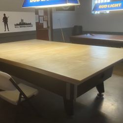 Pool Table Dining/Buffet Top