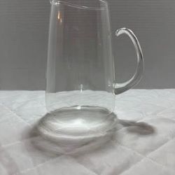 beautiful vintage Pyrex thin glass pitcher