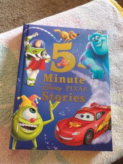 New! 5 minute Disney Pixar Stories Book