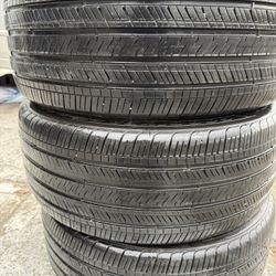 19” 3 used tires  235/40R19 good year eagle 