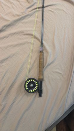 White river fly shop prestige fly outfit rod and reel with fly