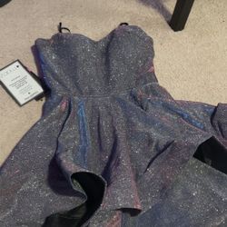 Beautiful sparkly ruffle dress