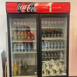 Doble Glass Doors  Cooler 