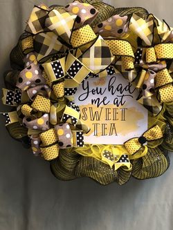 Sweet Tea Spring/Summer Wreath