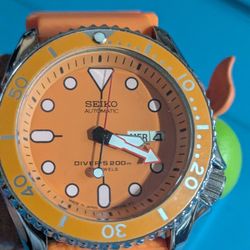 Seiko Automatic Orange Diver 