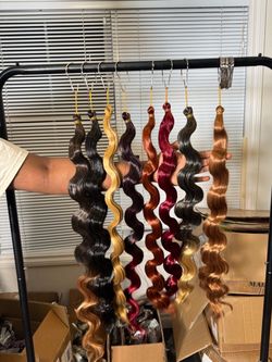 Body Wave Hair, French curls and Italian curls Extensions Bundle Set
