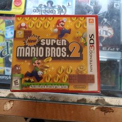 Mario Bros 2 3ds Brand New