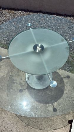 Glass Table 51”