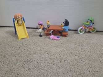 Bluey playground toys