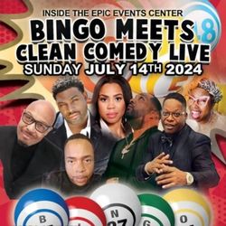 Bingo Meets Clean COMEDY  Live