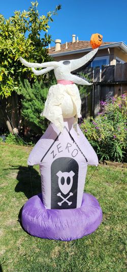 5ft Zero Inflatable Nightmare Before Christmas Disney Halloween