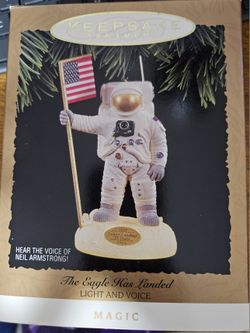 The Eagle Has Landed Hallmark Ornament - Brand New In Box! 