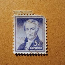Old James Monroe Stamp