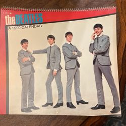 Beatles Collectible Calendar