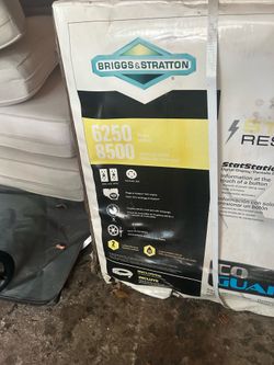 Briggs & Stratton Q6500 QuietPower Generator- New in Box -$750 obo