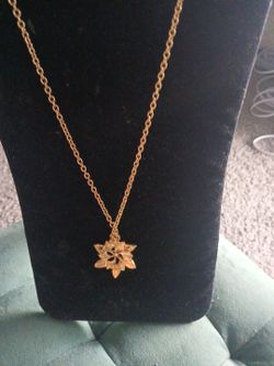 Napier gold vintage necklace
