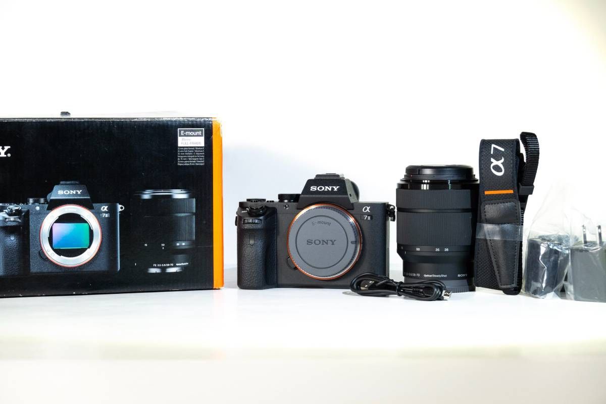 Sony A7II with 28-70mm F3.5-5.6 Kit lens Brand New