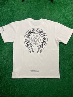 White chrome hearts tee