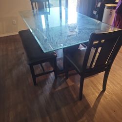 Kitchen Glass Table 