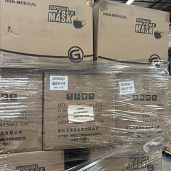 2 pallets  masks