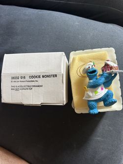 Set 1993 Sesame Street Christmasuu Ornament Jim Henson (11 pieces)